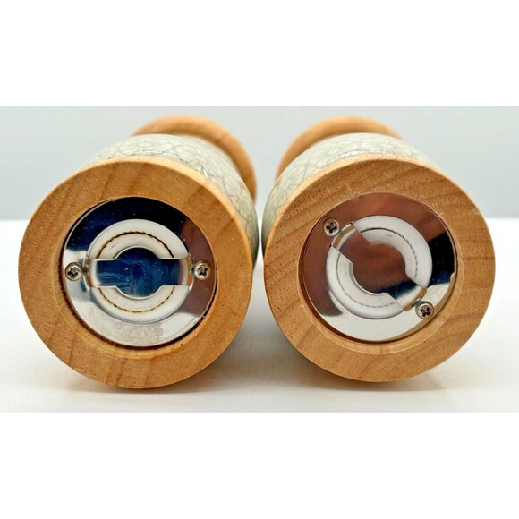 Bloomingville Salt & Pepper Mills Stoneware Cécile (Set of 2 Pieces) Grey Cecile - Picture 3 of 16